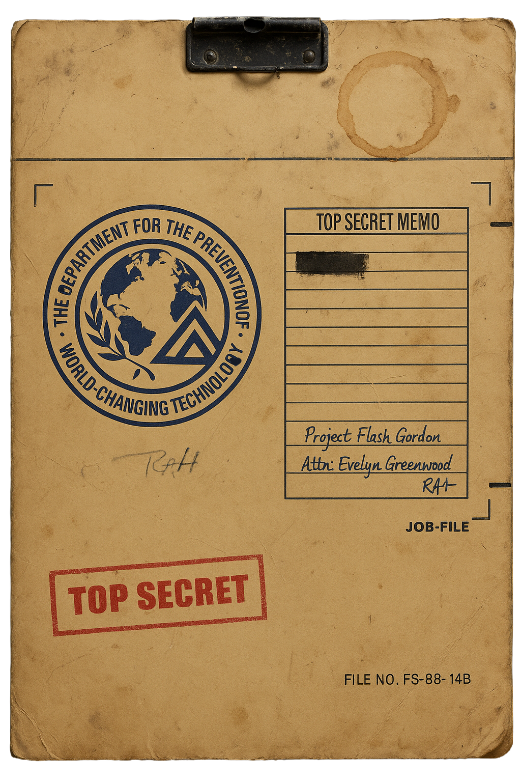 Classified Memo - Project Flash Gordon